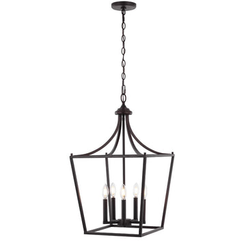 Camden Iron Classic Midcentury Pendant Lantern